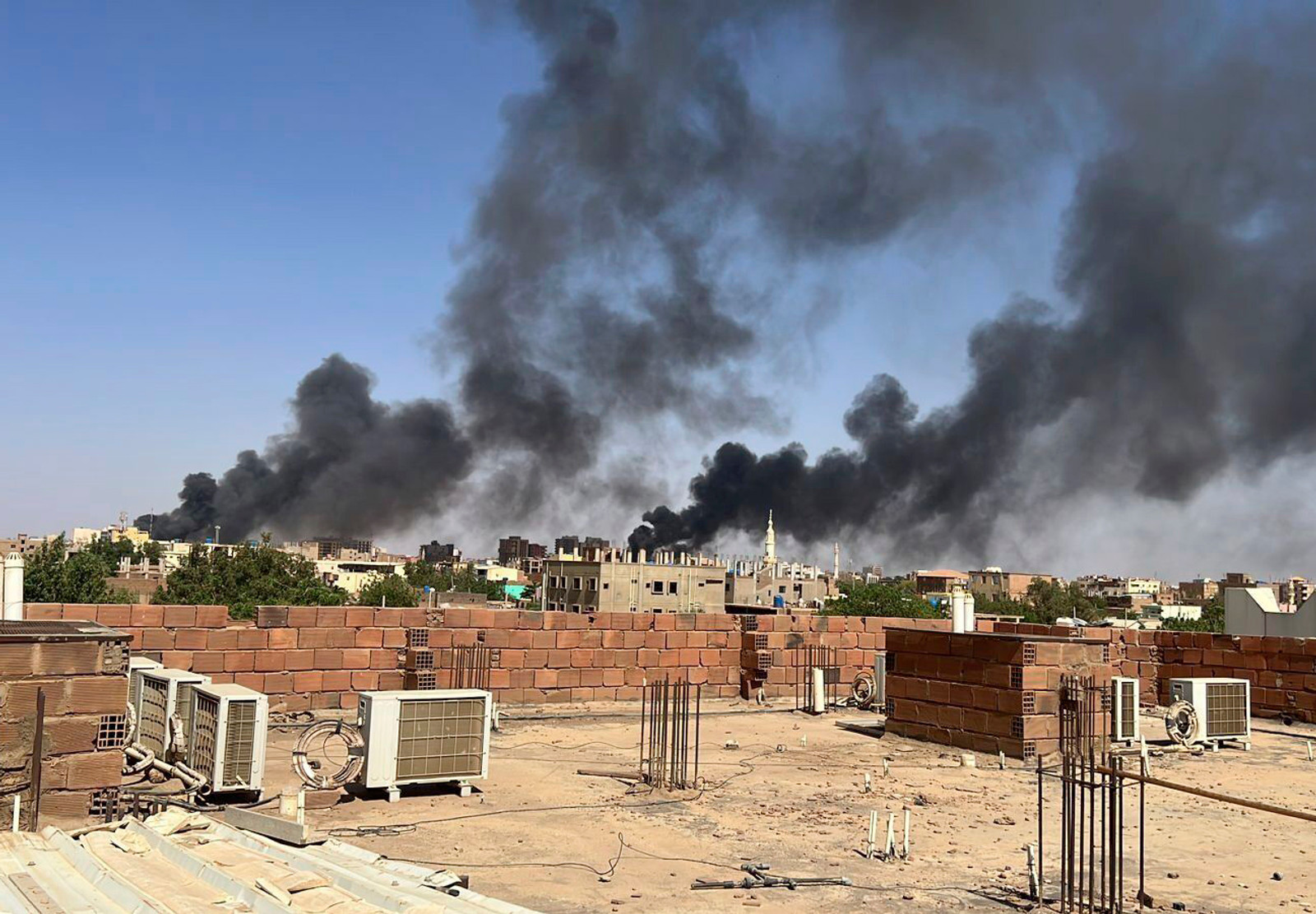 A Sudan Medical Centre Hit By Shells